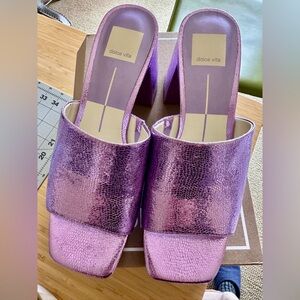 Dolce Vita Marsha Heels in Electric Violet Size